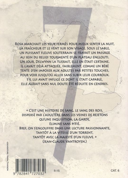 Produktbild: Le sang des 7 rois. Tome 5
