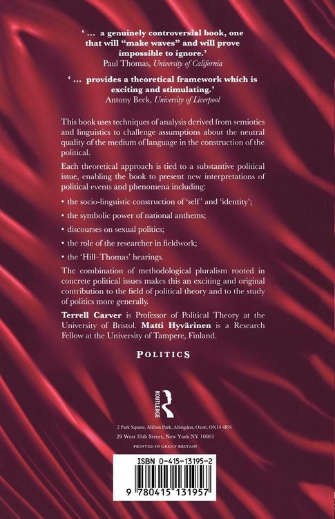 Produktbild: Interpreting the Political