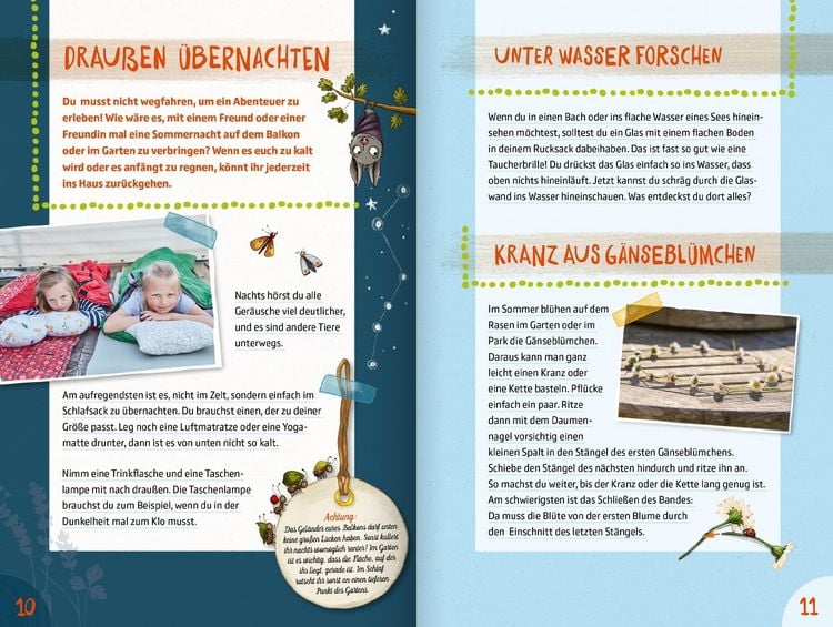 Produktbild: 50 Naturgeheimnisse und Outdoorabenteuer