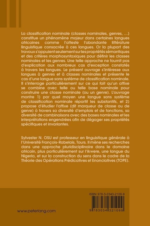 Produktbild: Nouveaux regards sur la classification nominale dans les langues africaines