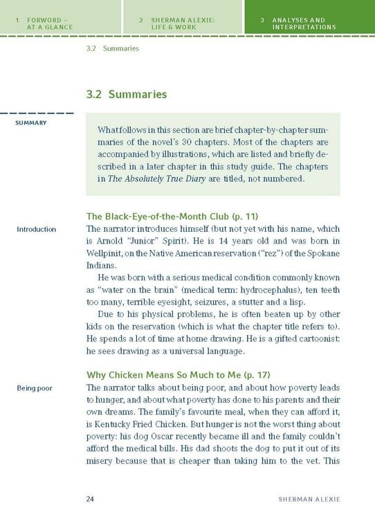Produktbild: The Absolutely True Diary of a Part-Time Indian von Sherman Alexie