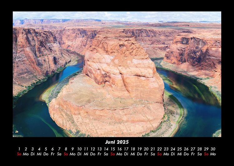 Produktbild: Naturlandschaften 2025 Fotokalender DIN A3