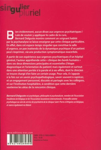 Produktbild: Un divan aux urgences psychiatriques