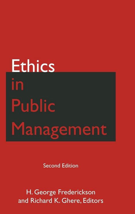 Produktbild: Ethics in Public Management