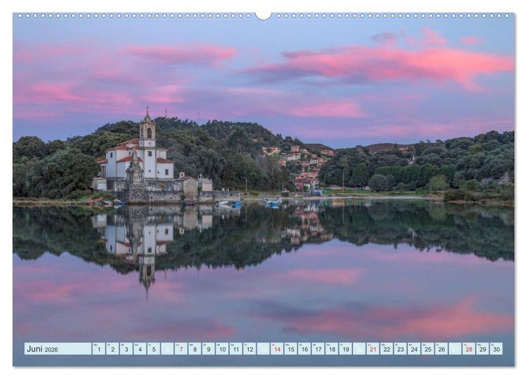 Produktbild: Nordspanien, wilde Atlantikk&uuml;ste und hohe Berge (hochwertiger Premium Wandkalender 2026 DIN A2 quer), Kunstdruck in Hochglanz