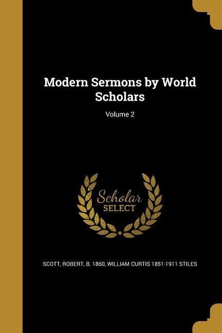 Produktbild: Modern Sermons by World Scholars; Volume 2