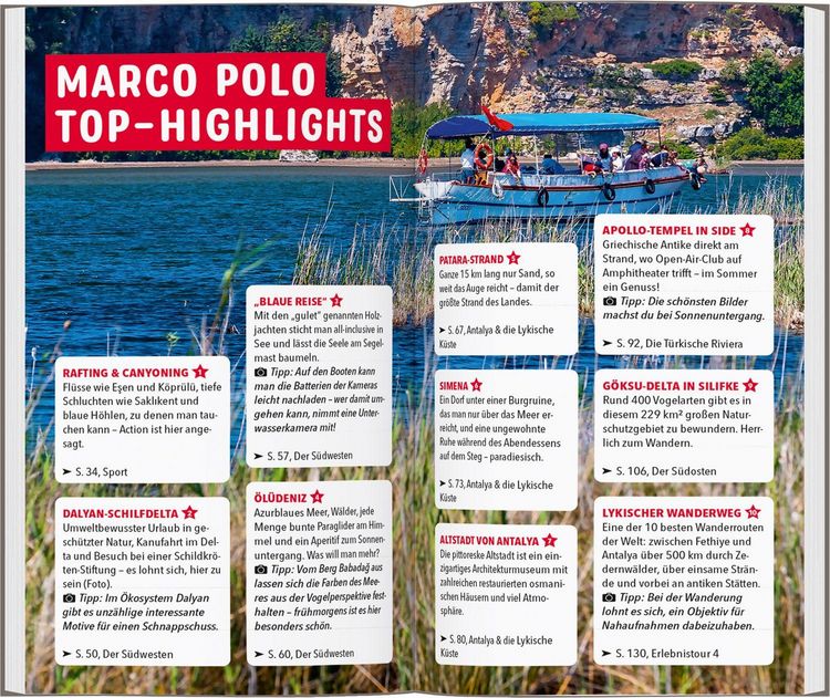 Produktbild: MARCO POLO Reisef&uuml;hrer T&uuml;rkische S&uuml;dk&uuml;ste