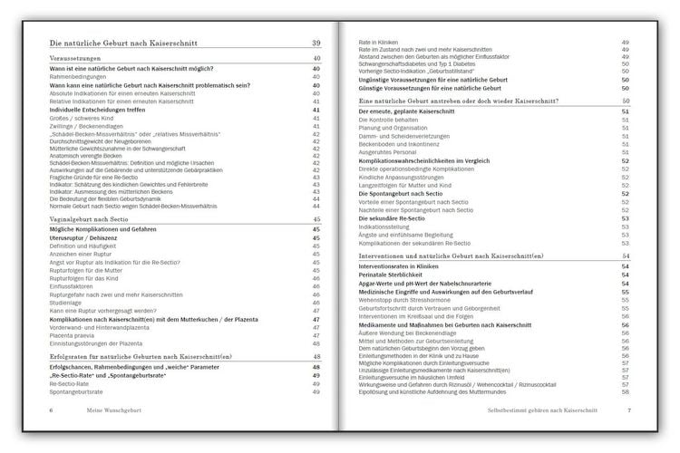 Produktbild: Meine Wunschgeburt - Selbstbestimmt geb&auml;ren nach Kaiserschnitt: Begleitbuch f&uuml;r Schwangere, ihre Partner und geburtshilfliche Fachpersonen