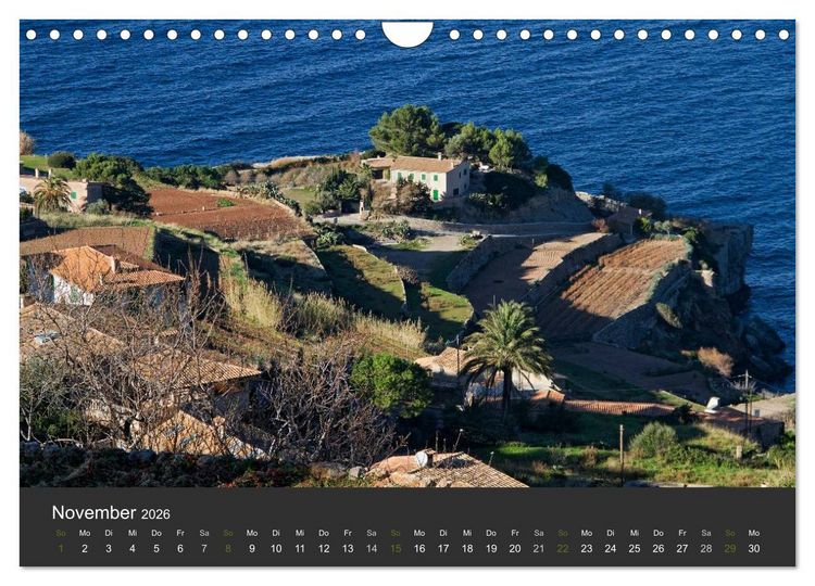 Produktbild: Mallorca - Jenseits vom Massentourismus (Wandkalender 2026 DIN A4 quer), CALVENDO Monatskalender