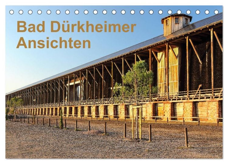 Produktbild: Bad D&uuml;rkheimer Ansichten (Tischkalender 2026 DIN A5 quer), CALVENDO Monatskalender