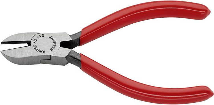 Produktbild: Knipex 70 01 110 Werkstatt Seitenschneider mit Facette 110mm