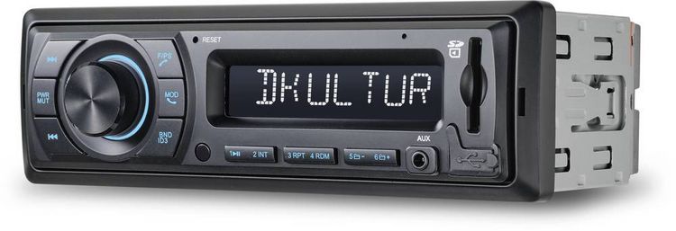 Produktbild: Renkforce RF-4746690 Autoradio inkl. DAB-Antenne, DAB+ Tuner, Bluetooth&reg;-Freisprecheinrichtung