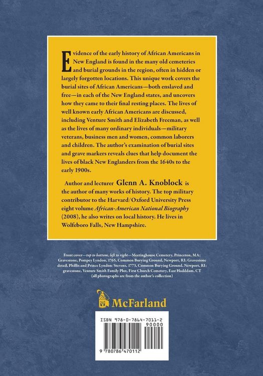 Produktbild: African American Historic Burial Grounds and Gravesites of New England