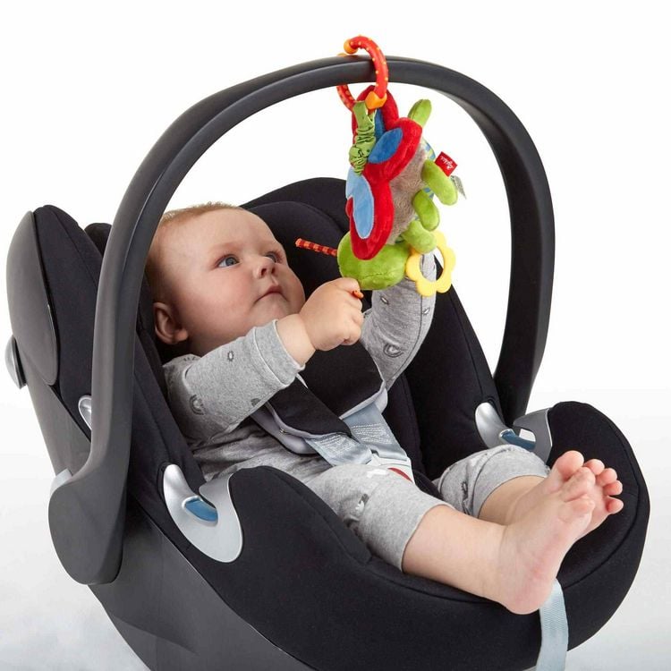 Produktbild: sigikid 42206 - Anh&auml;nger Rattel-Schmetterling Kinderbunt