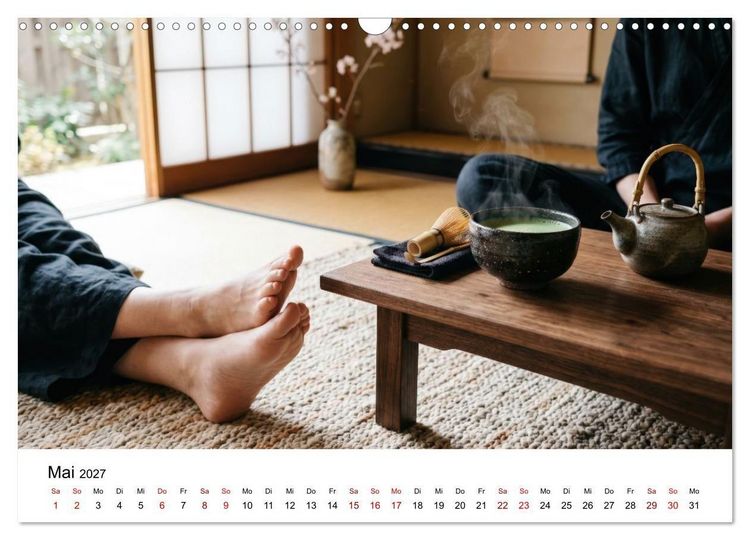 Produktbild: Unten Ohne - Barfu&szlig; durchs Jahr (Wandkalender 2027 DIN A3 quer), CALVENDO Monatskalender