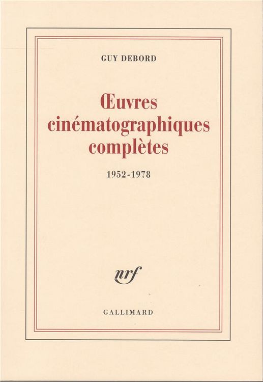 Produktbild: Oeuvres cin&eacute;matographiques compl&egrave;tes: 1952-1978