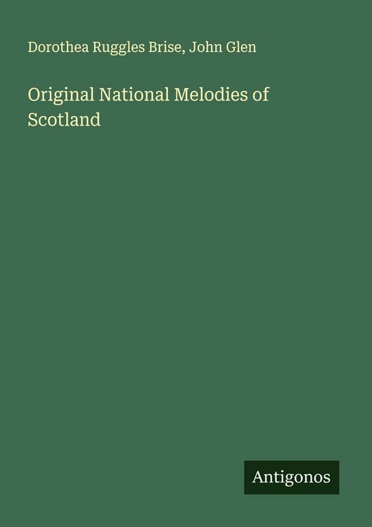 Produktbild: Original National Melodies of Scotland