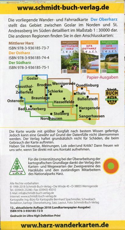 Produktbild: Der Oberharz