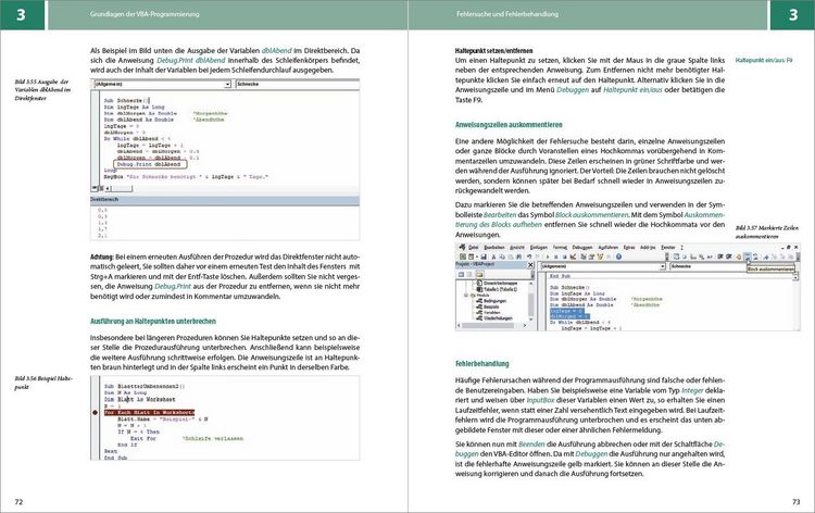 Produktbild: VBA mit Excel - Der leichte Einstieg: Vom ersten Makro zur eigenen Eingabemaske - F&uuml;r Excel 2010 bis 2021, 365
