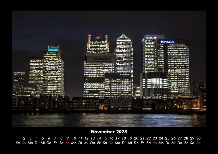 Produktbild: London - Impressionen 2025 Fotokalender DIN A3