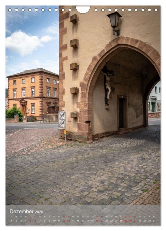 Produktbild: Miltenberg am Mainviereck (Wandkalender 2026 DIN A4 hoch), CALVENDO Monatskalender
