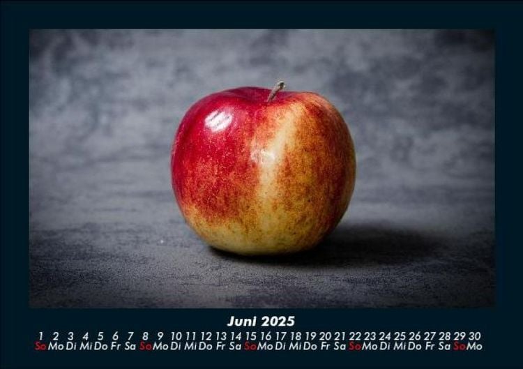 Produktbild: Obstkalender 2025 Fotokalender DIN A5
