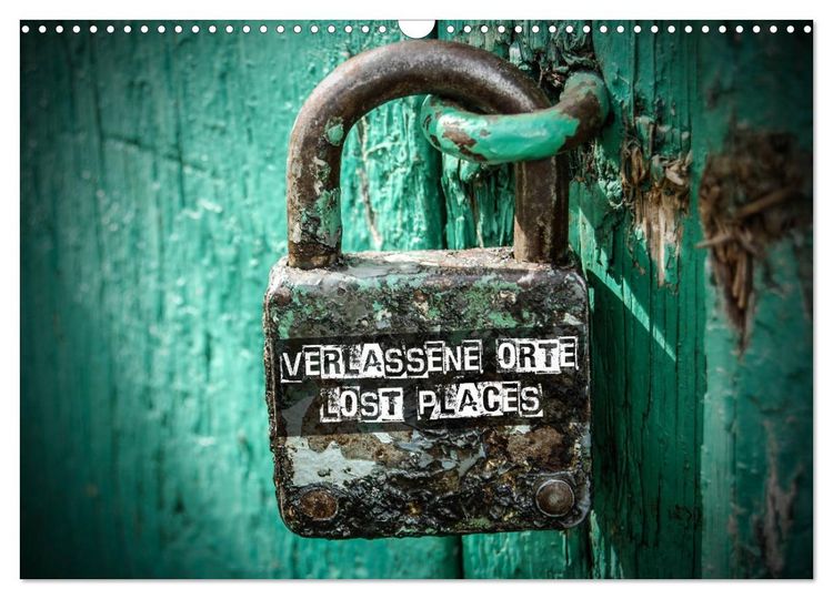 Produktbild: Verlassene Orte - Lost Places (Wandkalender 2026 DIN A3 quer), CALVENDO Monatskalender