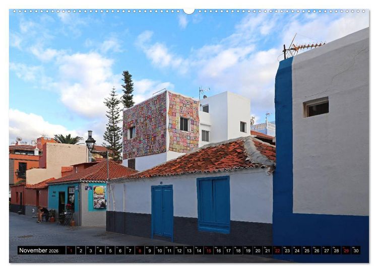Produktbild: Puerto de la Cruz - Stadt am Atlantik (Wandkalender 2026 DIN A2 quer), CALVENDO Monatskalender