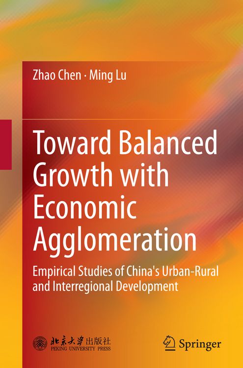 Produktbild: Toward Balanced Growth with Economic Agglomeration