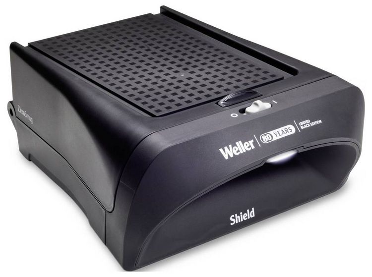 Produktbild: Weller Zero Smog Shield Limited Black Edition L&ouml;trauchabsaugung 240 V/AC 10W 26 m&sup3;/h