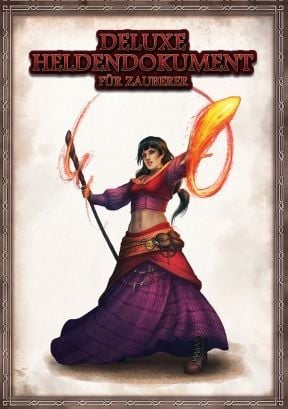 Produktbild: DSA5 - Deluxe Heldendokument f&uuml;r Zauberer
