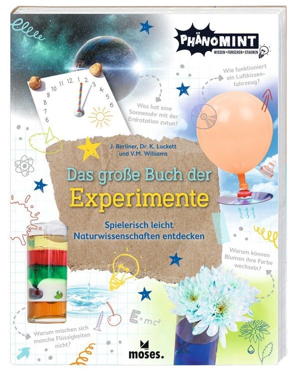 Produktbild: Ph&auml;noMINT Das gro&szlig;e Buch der Experimente