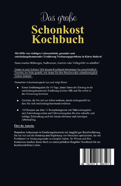 Produktbild: Das gro&szlig;e Schonkost Kochbuch! Gesunde Ern&auml;hrung f&uuml;r Magen und Darm! 1. Auflage