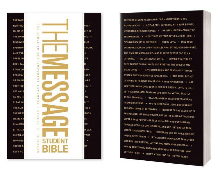 Produktbild: The Message Student Bible (Softcover)