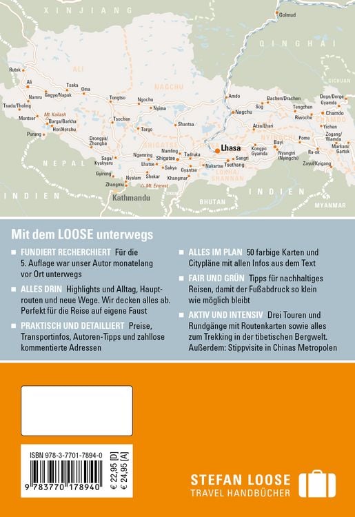 Produktbild: Stefan Loose Reisef&uuml;hrer Tibet