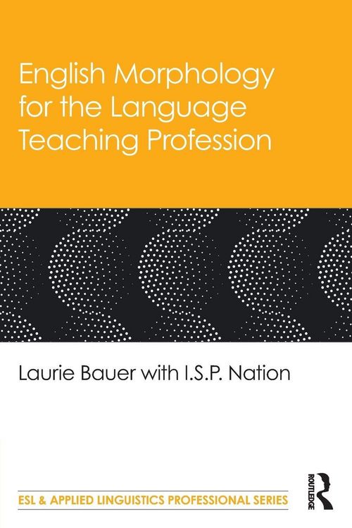 Produktbild: English Morphology for the Language Teaching Profession