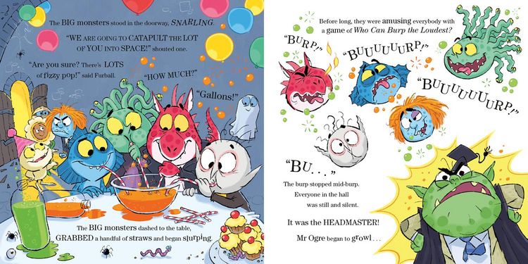 Produktbild: Little Monsters Rule Hb