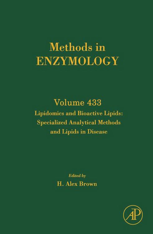 Produktbild: Lipidomics and Bioactive Lipids: Specialized Analytical Methods and Lipids in Disease