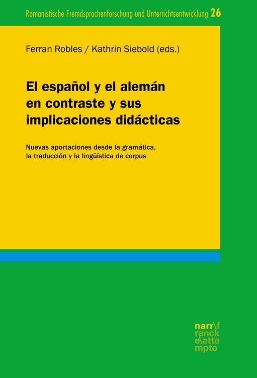 Produktbild: El espa&ntilde;ol y el alem&aacute;n en contraste y sus implicaciones did&aacute;cticas