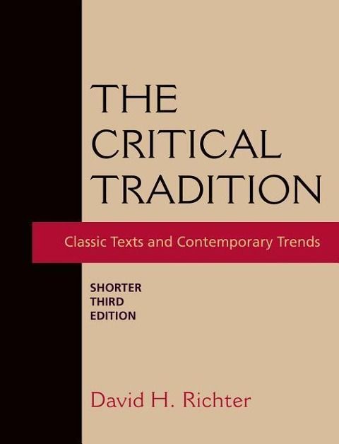 Produktbild: The Critical Tradition: Shorter Edition