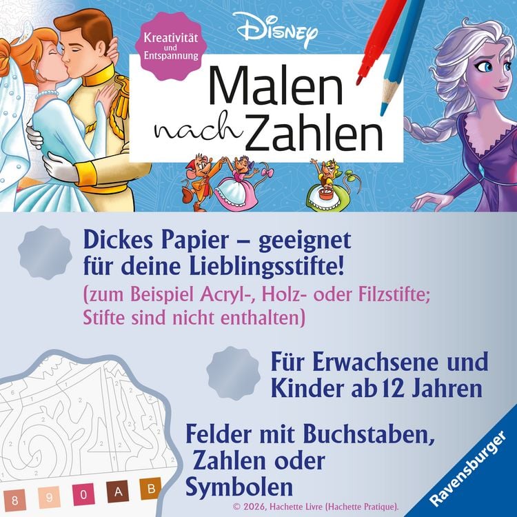 Produktbild: Disney Malen nach Zahlen: Babys