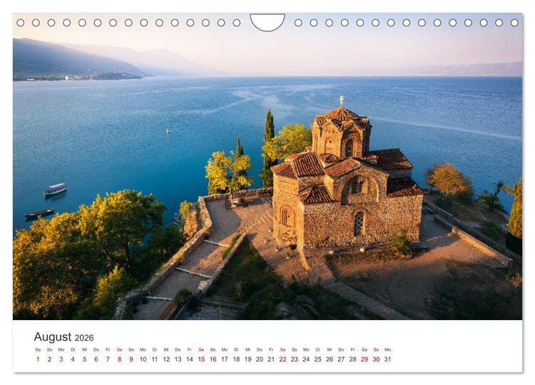 Produktbild: Sehnsucht Europa (Wandkalender 2026 DIN A4 quer), CALVENDO Monatskalender