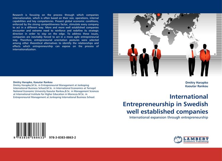 Produktbild: International Entrepreneurship in Swedish well established companies