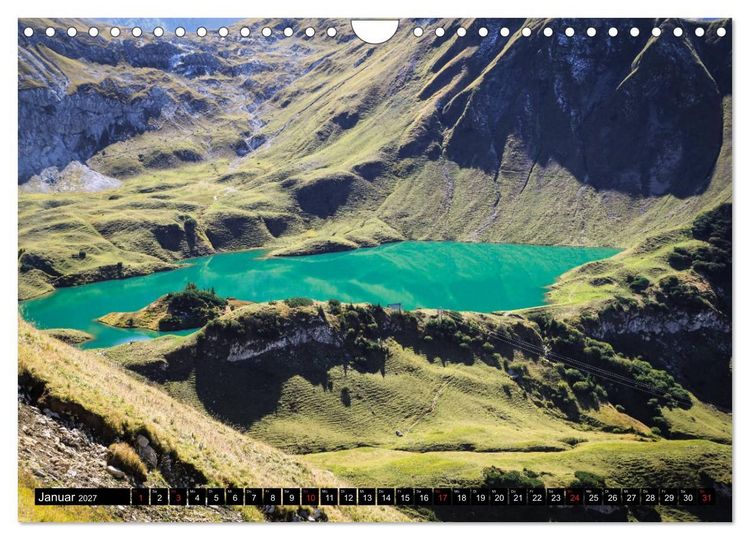 Produktbild: Faszination Allg&auml;u (Wandkalender 2027 DIN A4 quer), CALVENDO Monatskalender