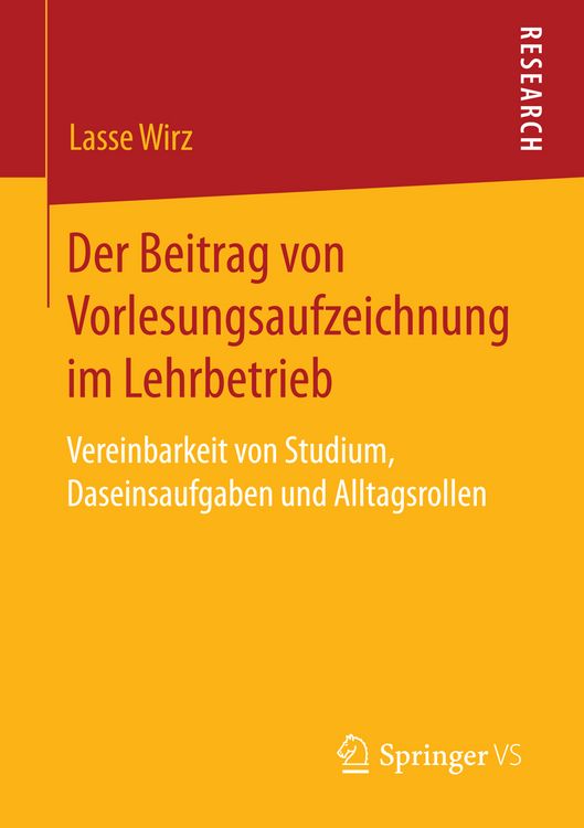 Produktbild: Der Beitrag von Vorlesungsaufzeichnung im Lehrbetrieb