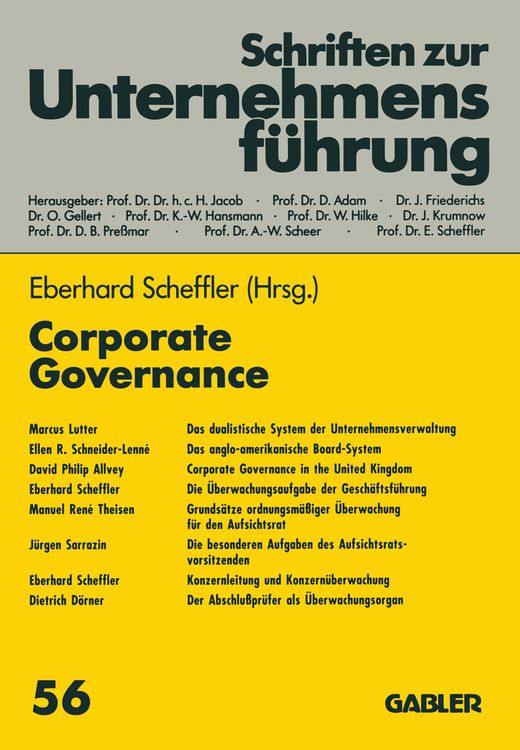 Produktbild: Corporate Governance