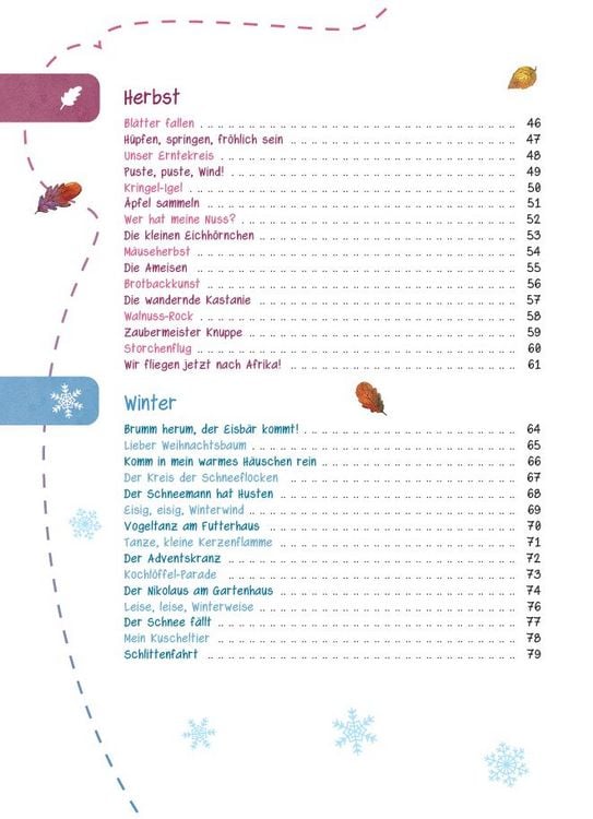 Produktbild: Das Kita-Jahreszeitenbuch: Kreisspiele