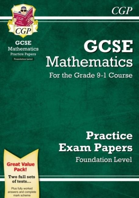 Produktbild: GCSE Maths Practice Papers: Foundation