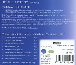 Produktbild: Weihnachtshistorie/+Weihnachtsmotetten