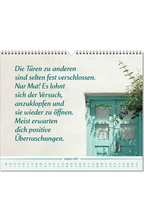 Produktbild: Der Lebensfreude-Inspirationen-Kalender 2027